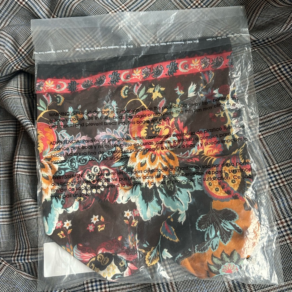 Vismaya Multicolor Rhapsody Scarf - mustard - Picture 2 of 2
